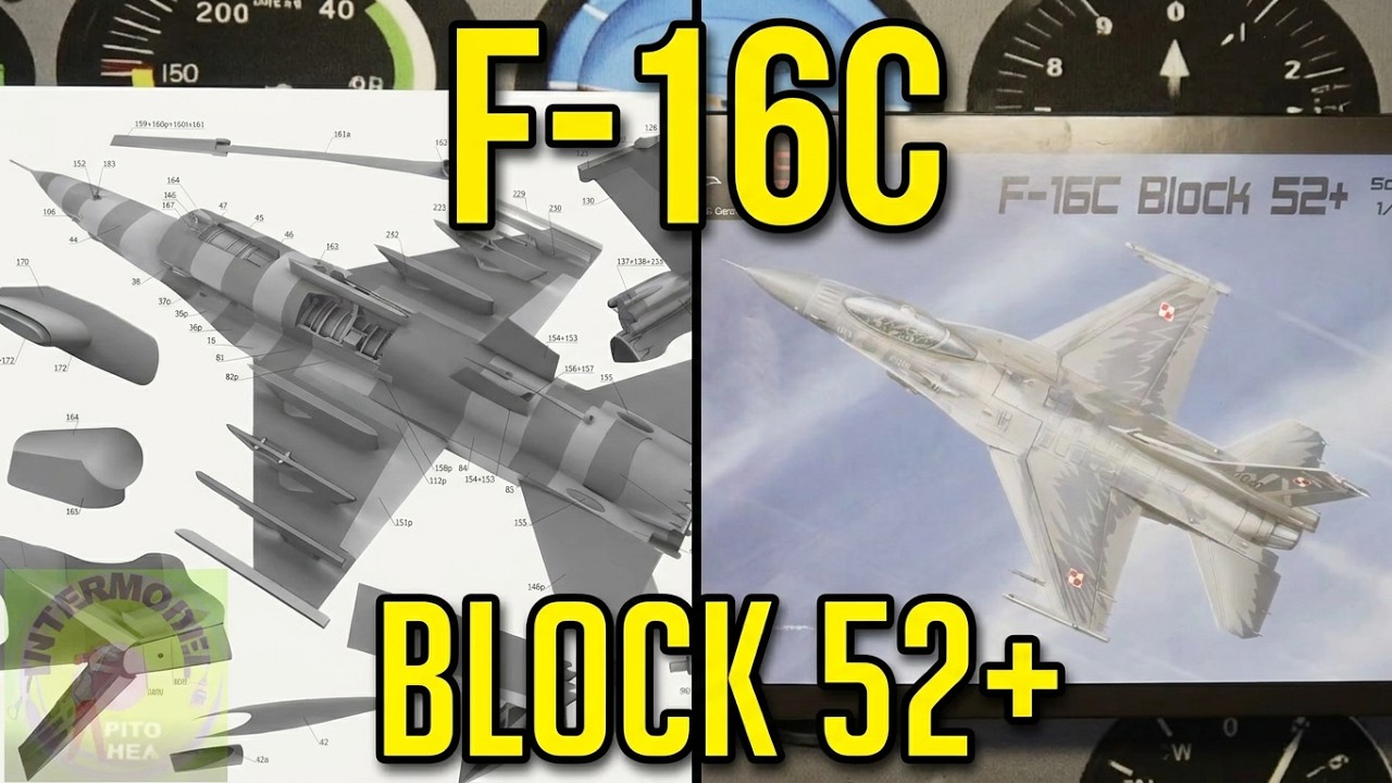 F-16 C Block 52+  #papermodel #modelarstwo #hobby #małymodelarz #karton #scalemodel