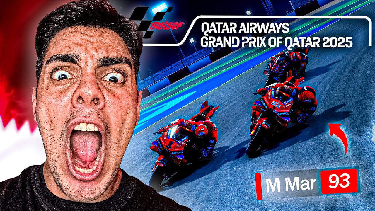 MARC MÁRQUEZ en DUCATI OFICIAL | Modo Trayectoria GP Qatar #1