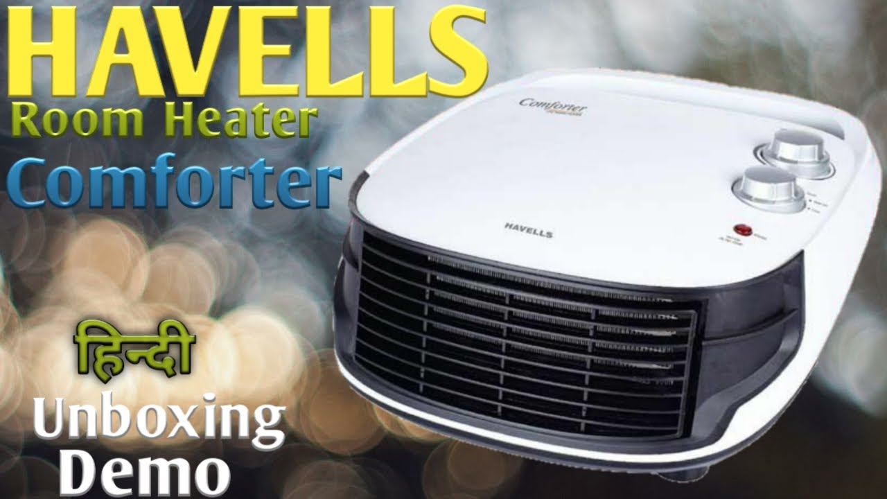 HAVELLS Room Heater ' COMFORTER' #Unboxing#Demo#Detailed Info