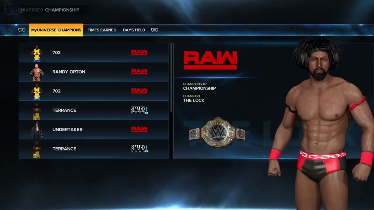 Midwest universe season 2 Championship history