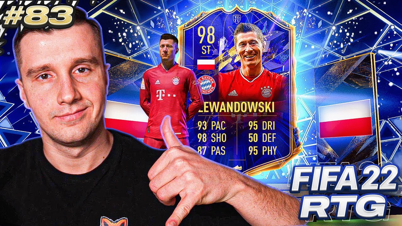 MAMY TOTY LEWANDOWSKIEGO 98!!! FIFA 22 RTG #83