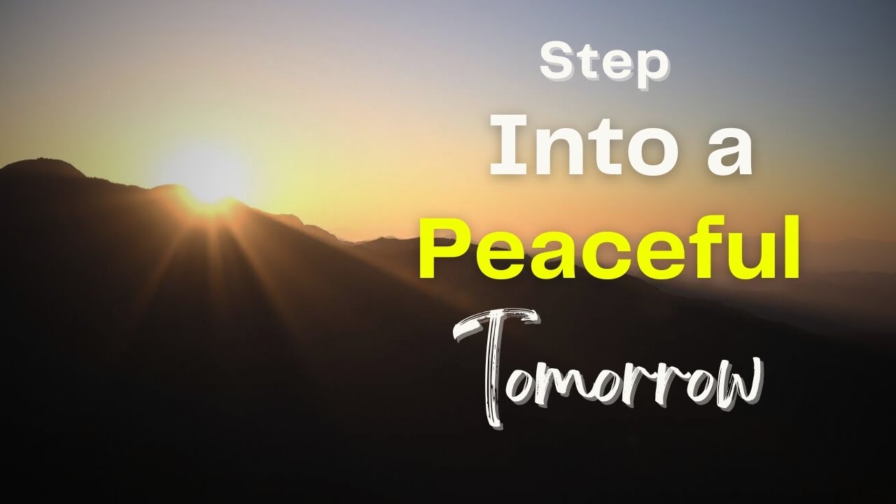 Accept Jesus Christ TODAY For a Peaceful Life Tomorrow! 👈🏼