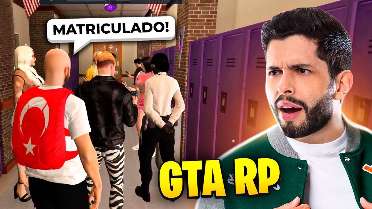 SOU O NOVO ALUNO DE MEDICINA DO GTA RP UNIVERSITÁRIO!!