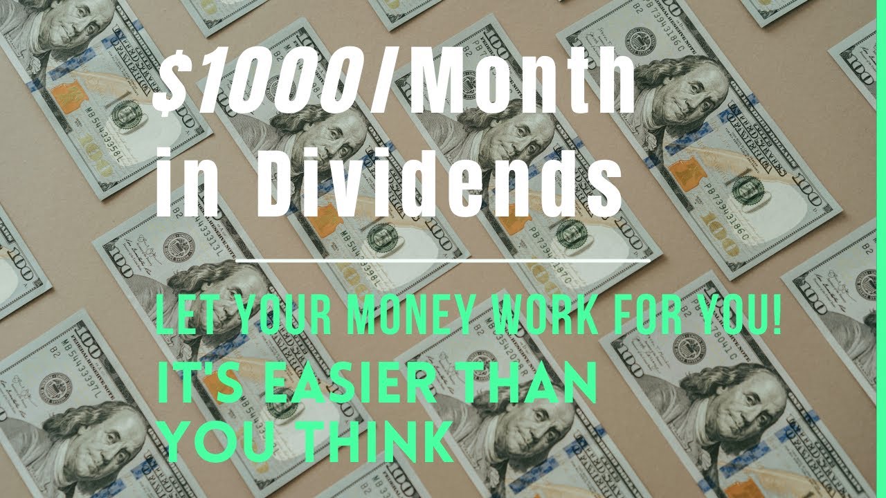 Dividend Stocks To BUY NOW | 1000$ Passive Income Per Month | #QYLD #RYLD #XYLD