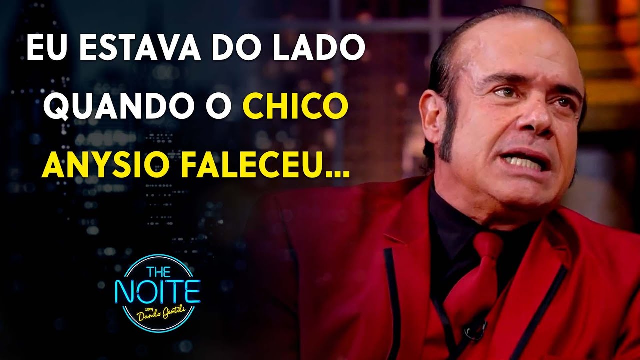 Ator André Mattos revela detalhes inéditos da sua relação com Chico Anysio | The Noite (04/05/23)