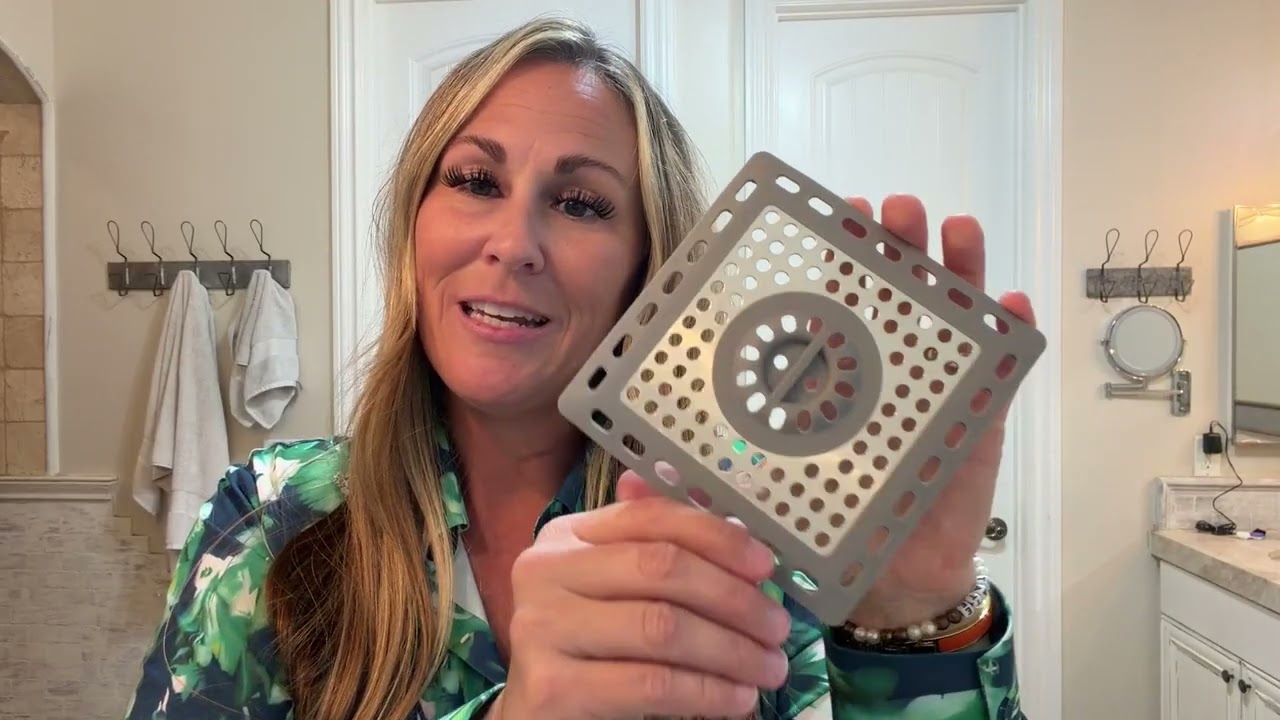 Honest demo of Shower Drain Hair Catcher!  video