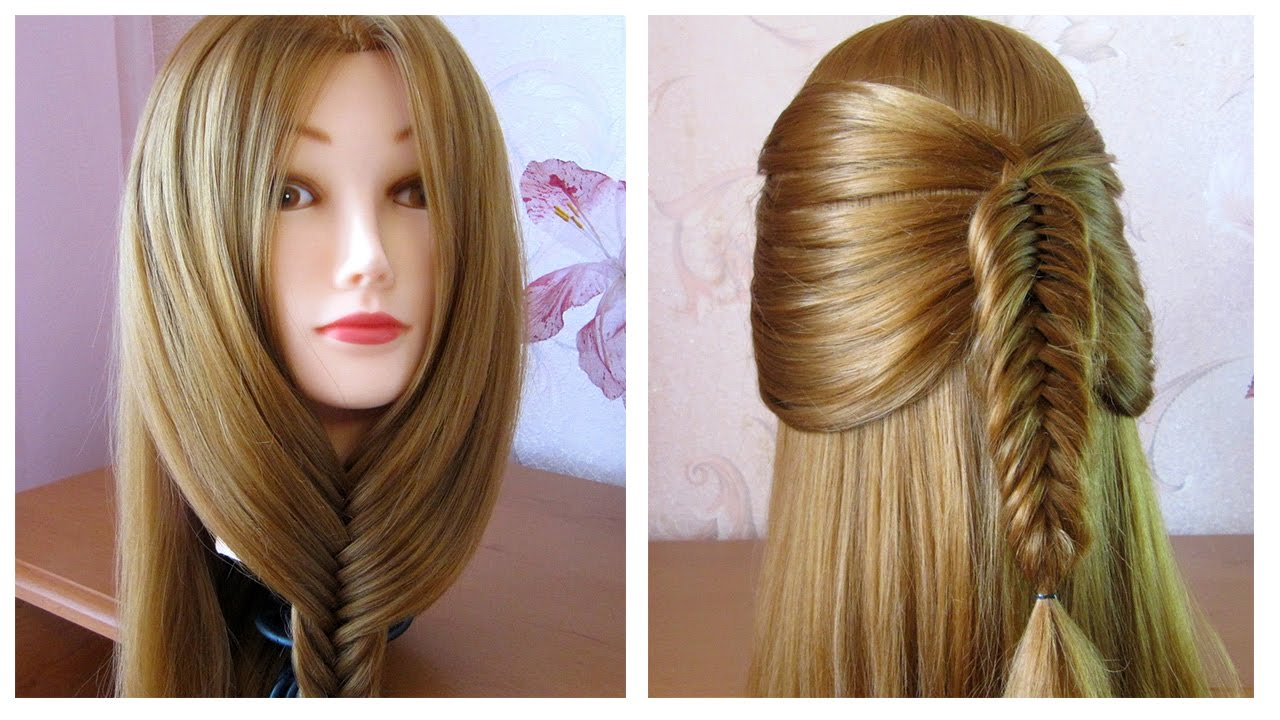 Tuto coiffure simple 🌺 Astuce tresse épi de blé sous le menton 🌺 Tresse malhonnête