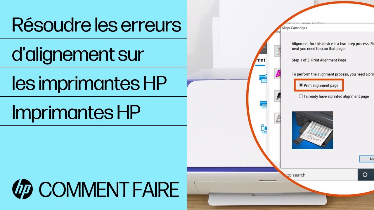 R&eacute;soudre les erreurs d'alignement sur les imprimantes HP | Imprimantes HP | HP Support