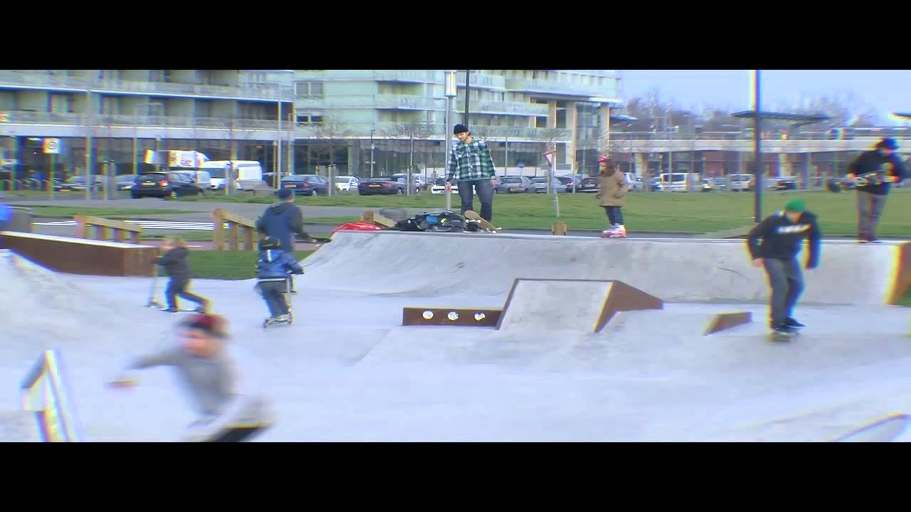 Skatepark nesselande 18 jan 2014