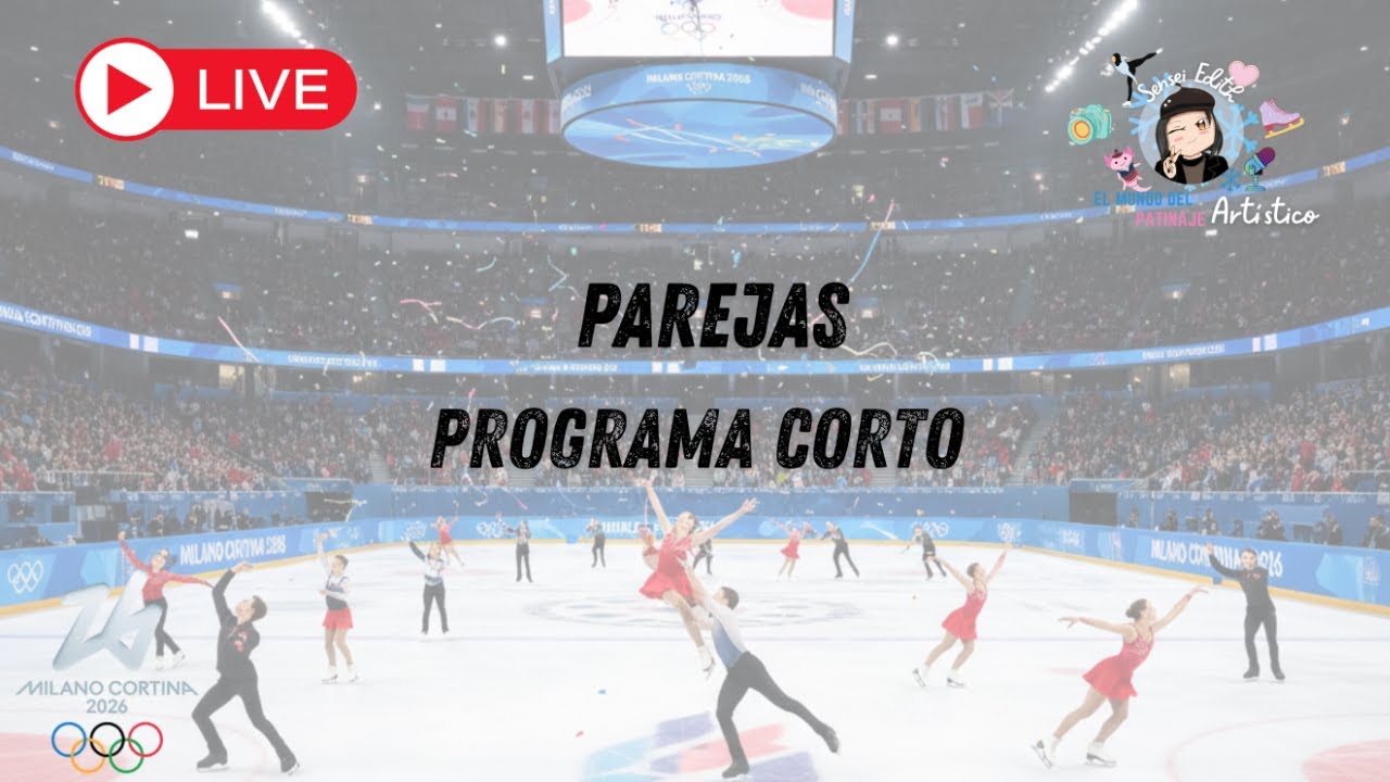Parejas Programa Corto, Juegos Olímpicos, Milano Cortina 🇮🇹 2026