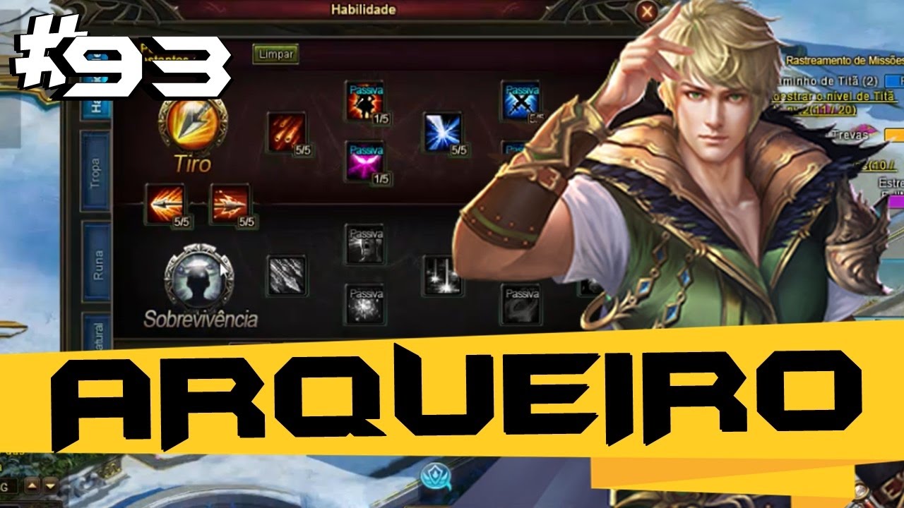 ►Legend Online◄ HABILIDADES DE ARQUEIRO TIRO E SOBREVIVÊNCIA
