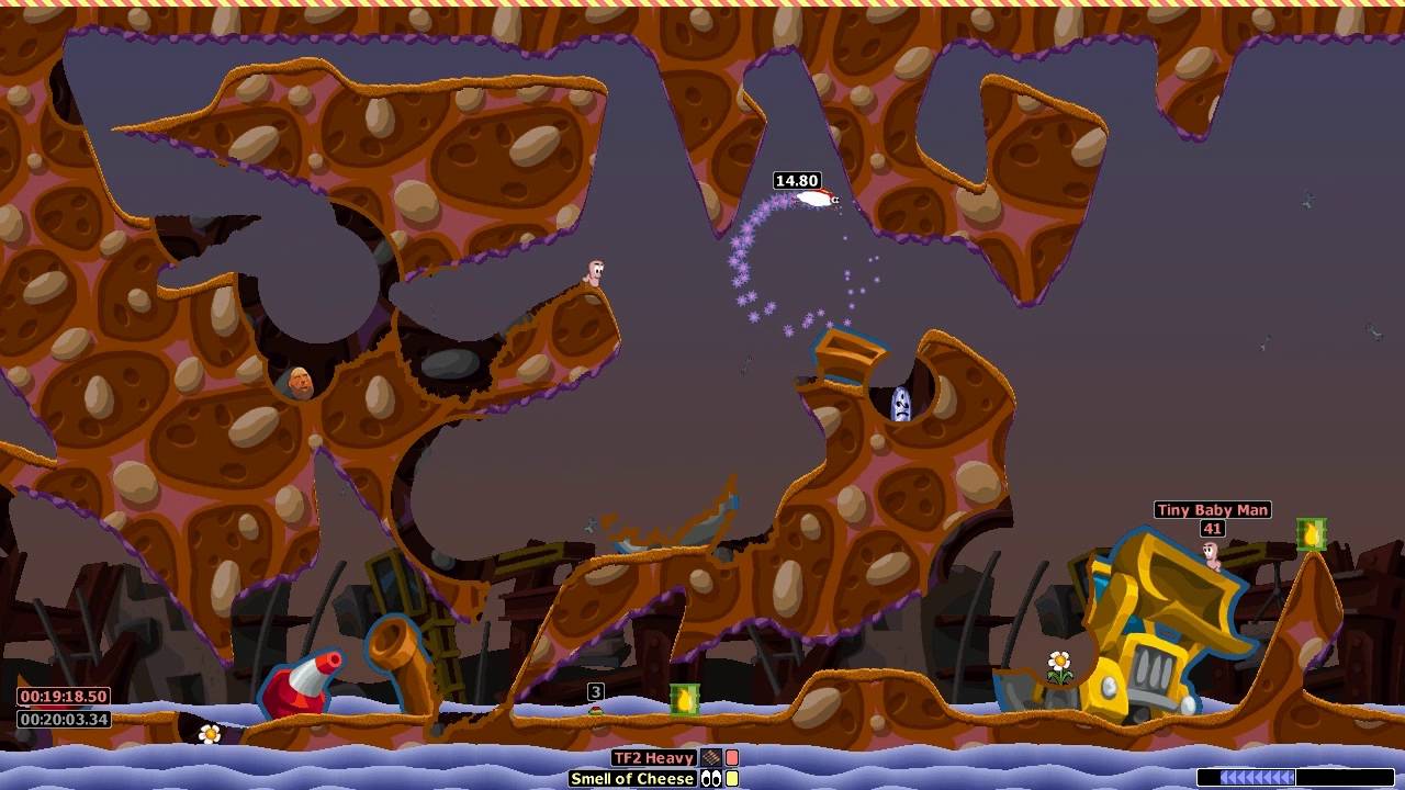 Super Sheep Wars (Worms: Armageddon)