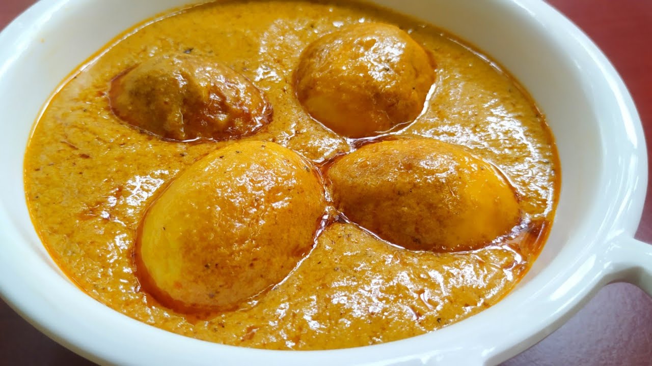 এগ্ মালাই মছলা কাৰী।Egg malai masala curry  in Assamese। egg recipes | egg curry