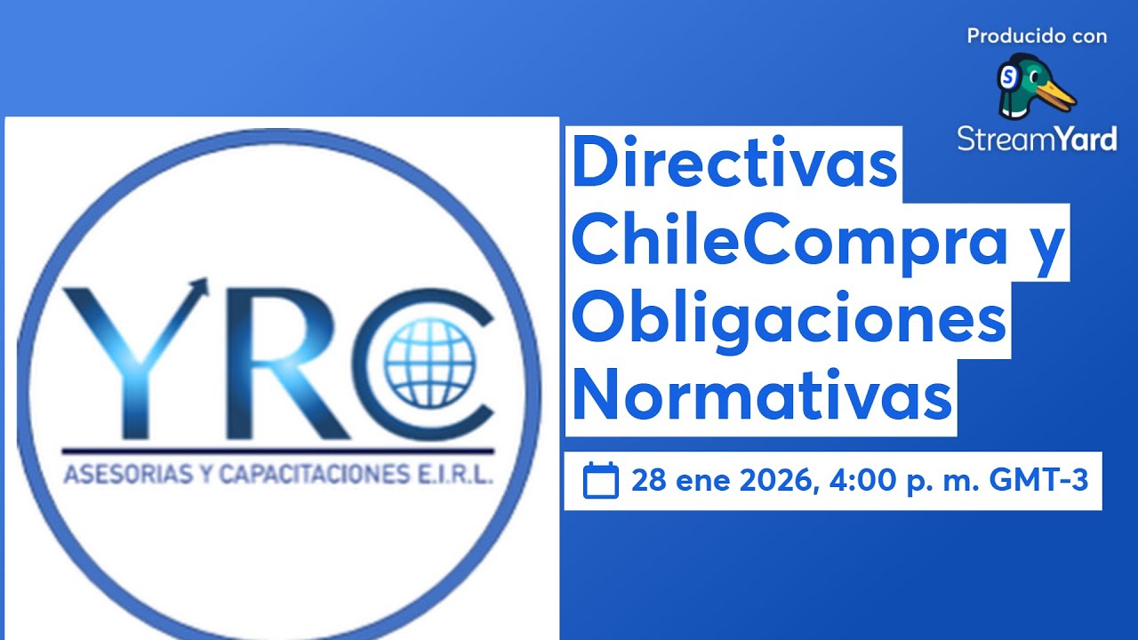 Directivas ChileCompra y Obligaciones Normativas