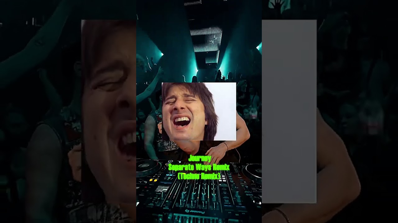 Journey’s Separate Ways (Worlds Apart) — when stadium rock anthem meets techno.