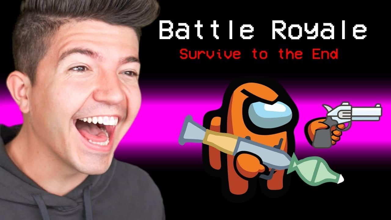 I Made a NEW Battle Royale Mode in Among Us! - Mods