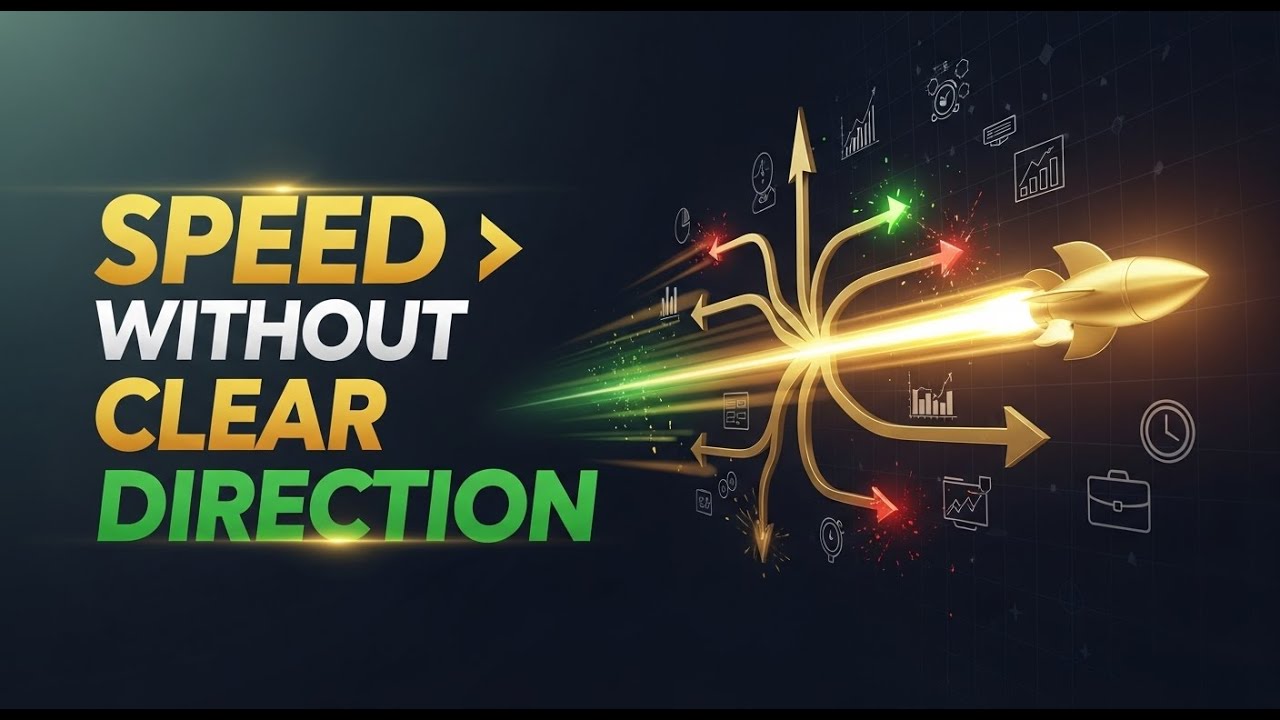 Why Speed Is Useless Without Direction