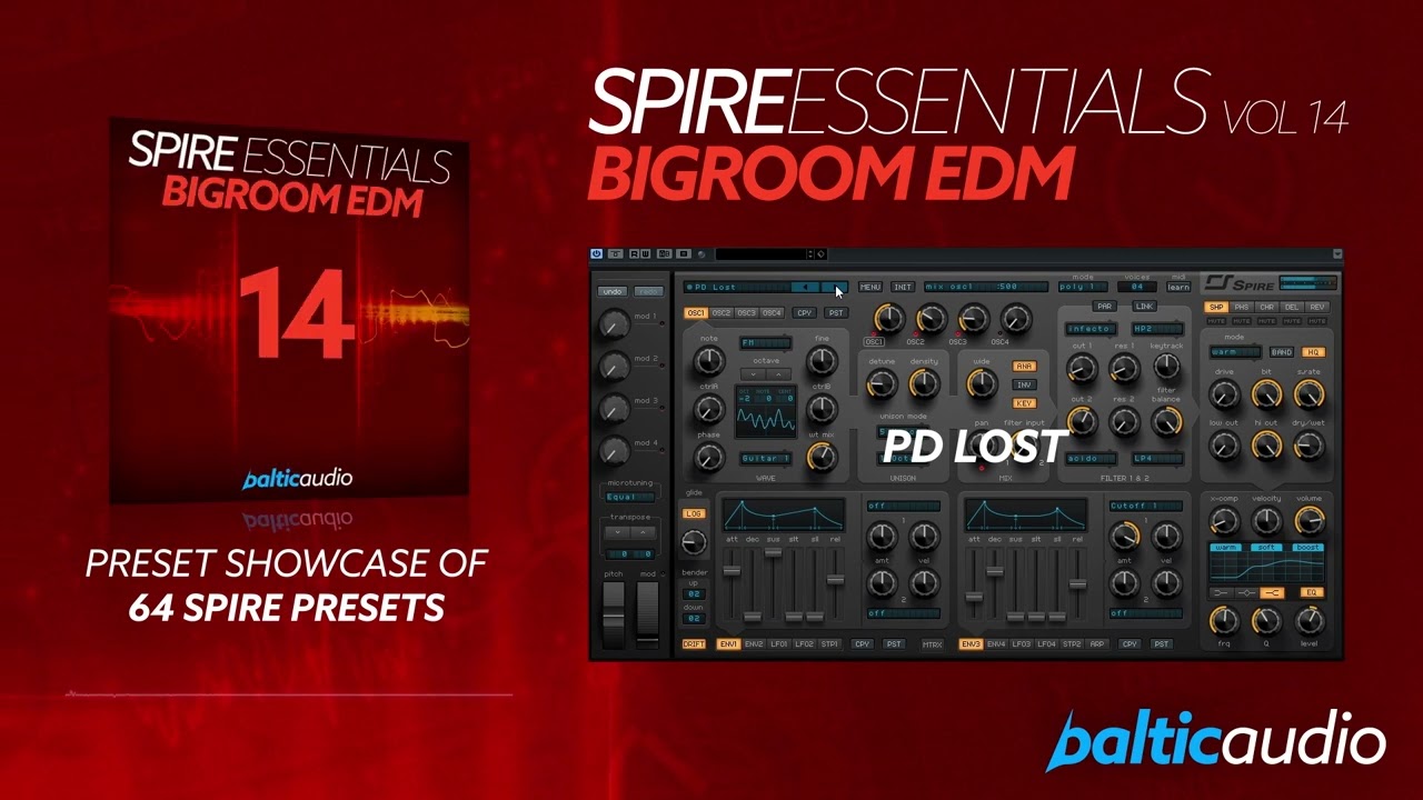 The Only Sounds You Need for Bigroom EDM (Spire Presets)