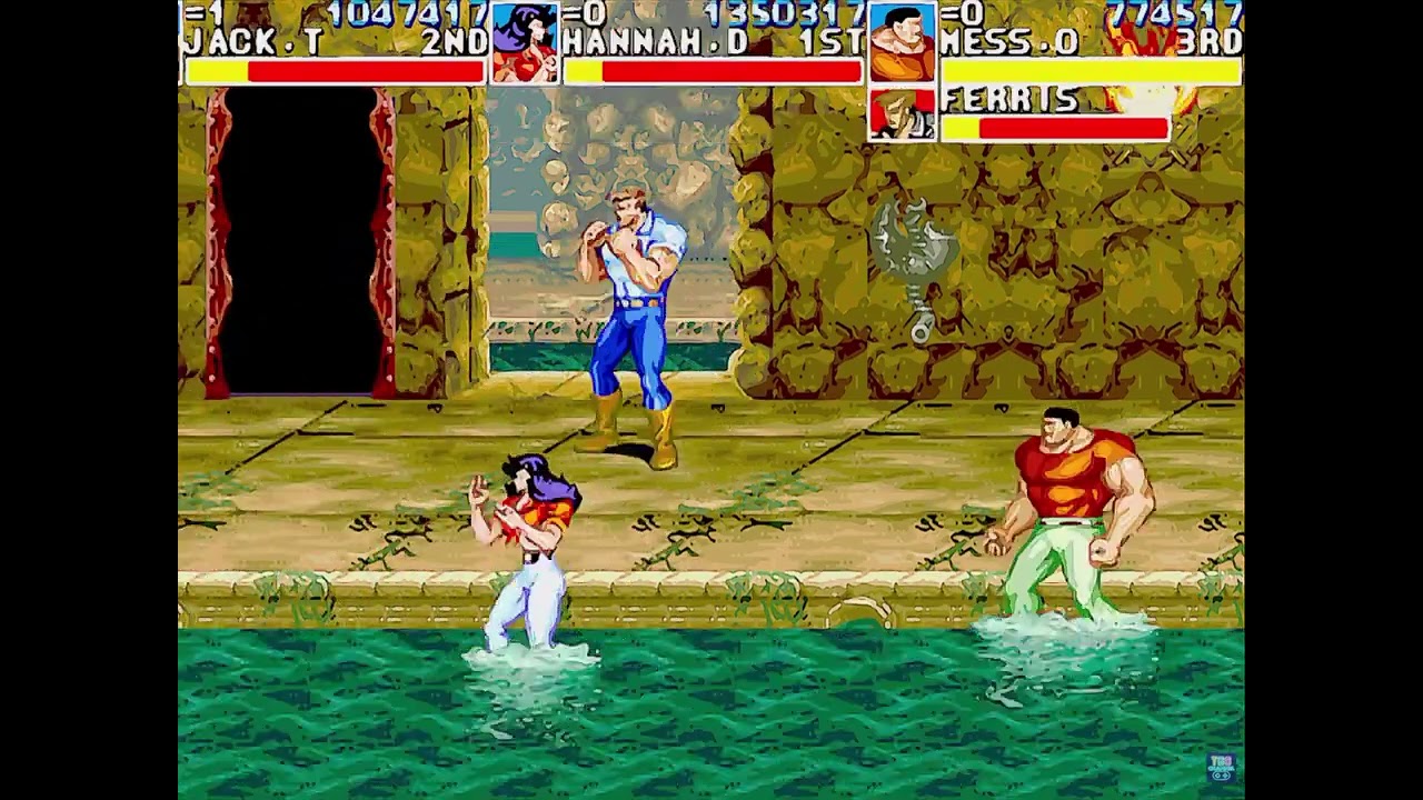 MESS,JACK,HANNAH! MULTİPLAYER CADİLLAC'S AND DİNOSAURS 🦖🦕 #games #retrogames #arcadegames
