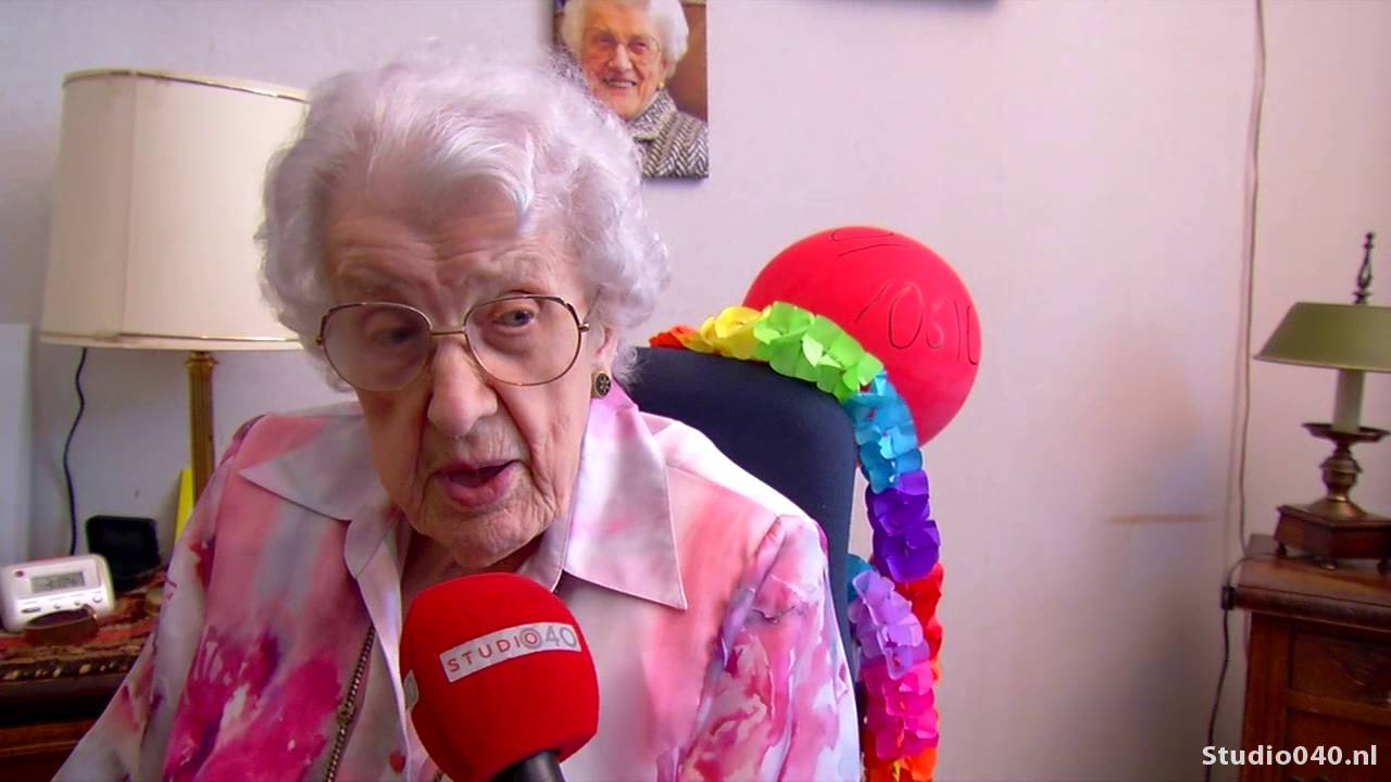 Oudste inwoner van Eindhoven 105 jaar
