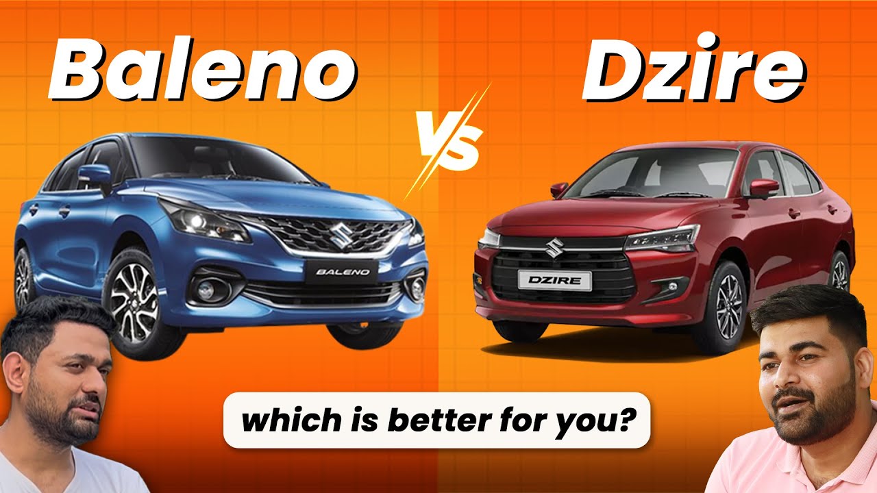 Dzire vs Baleno 2025 | Which is better for you? | ValueDrive