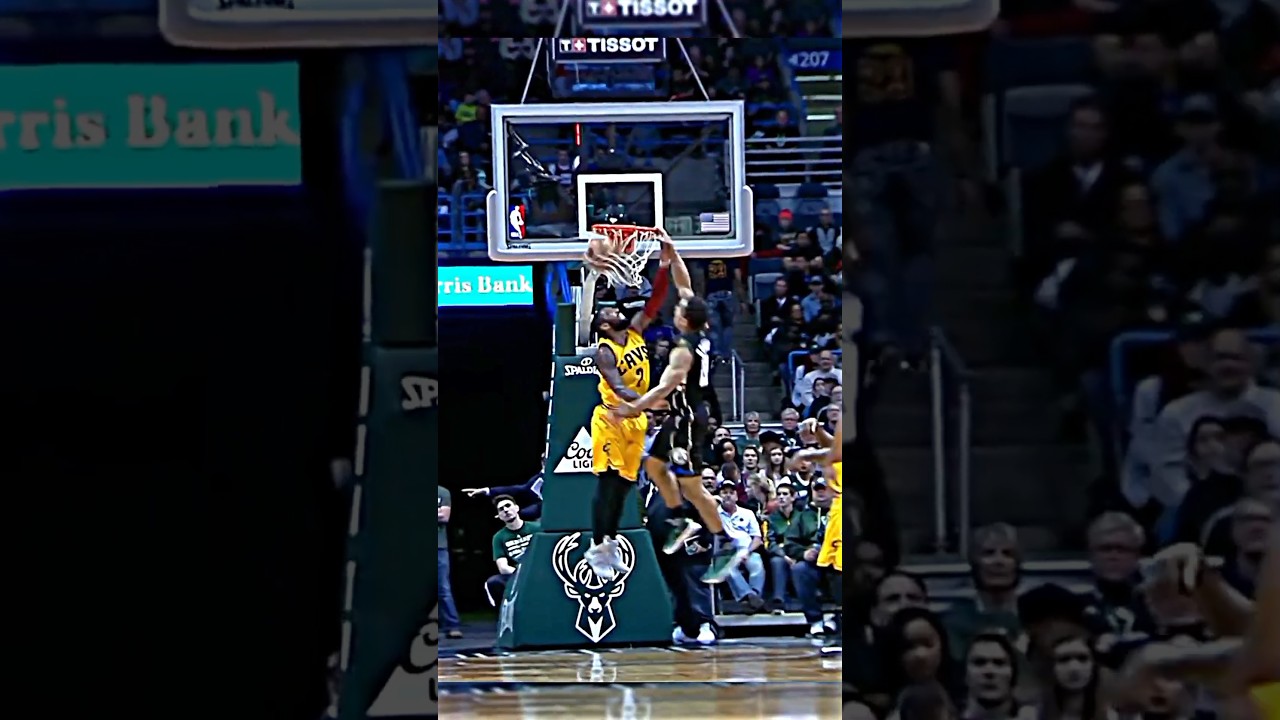 Malcolm Brogdon Dunks on Lebron and Kyrie 😤😮&zwj;💨 #shorts