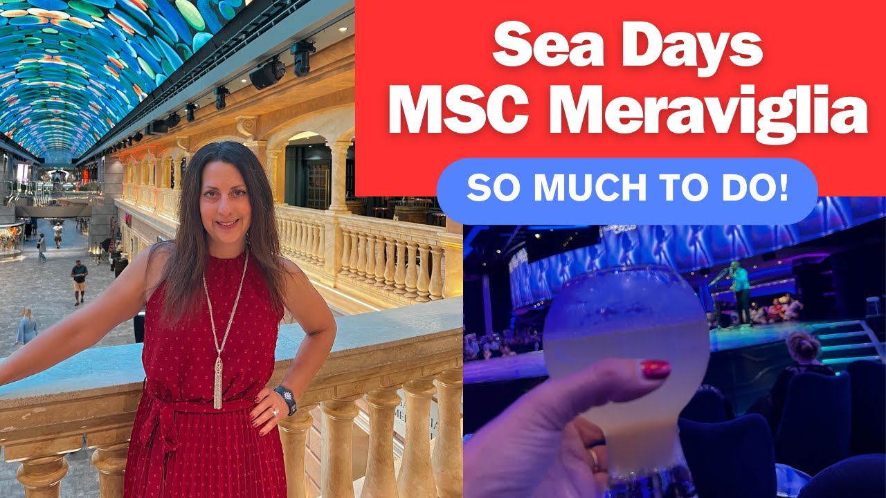 MSC Meraviglia Sea Days | Rock Circus & Aurea Spa