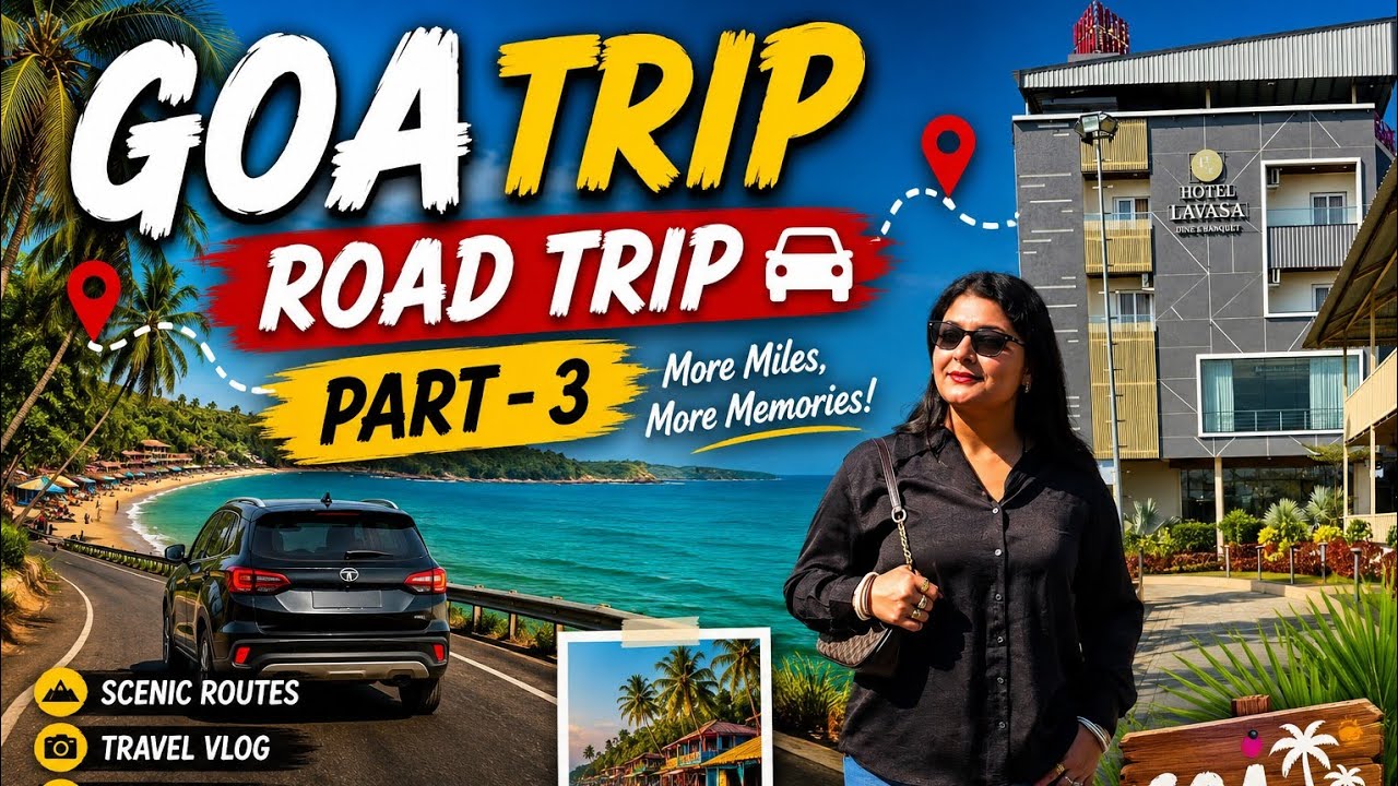 Patna to goa by road || Day - 3 #patnatogoa #roadtrip #travelvlog 