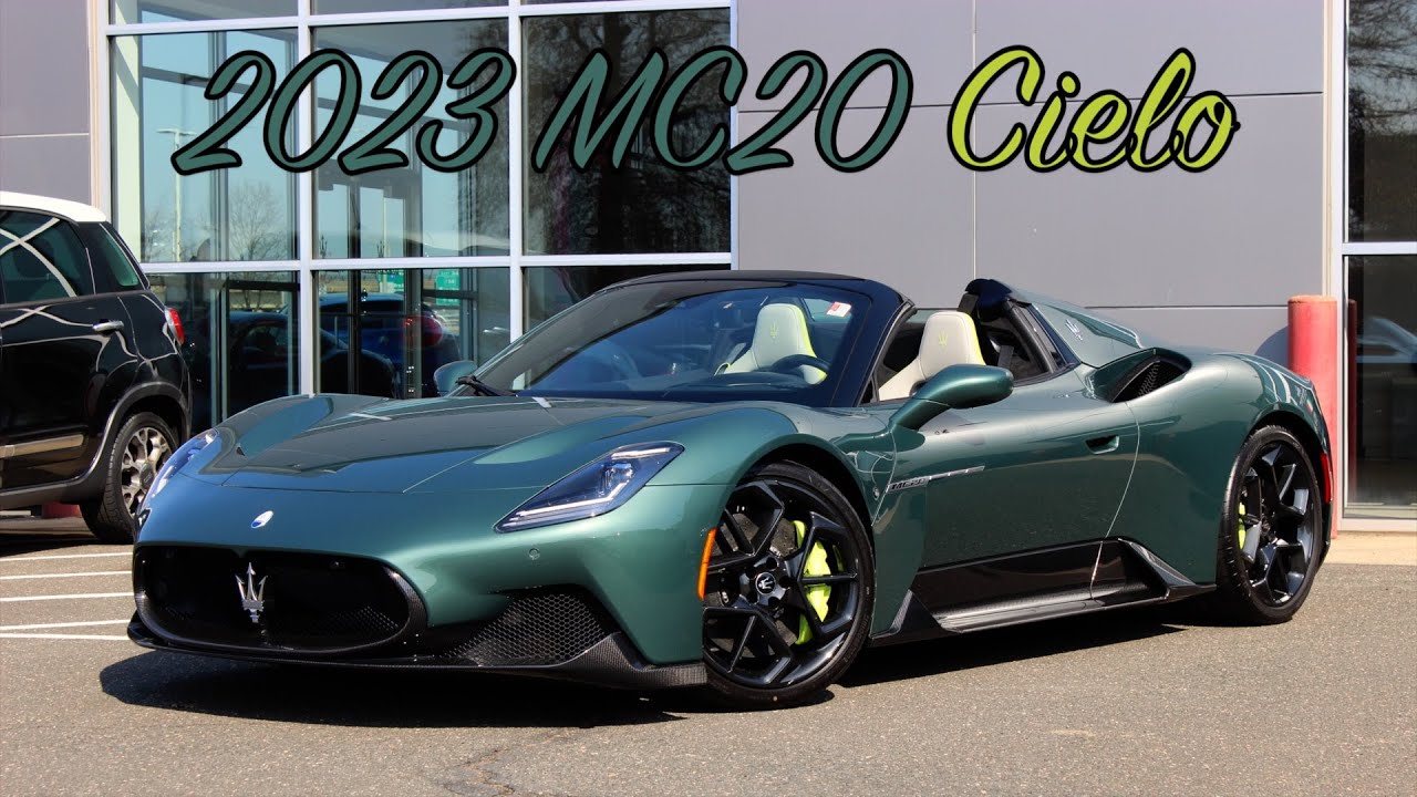 2023 Maserati MC20 Cielo - Full Features Review