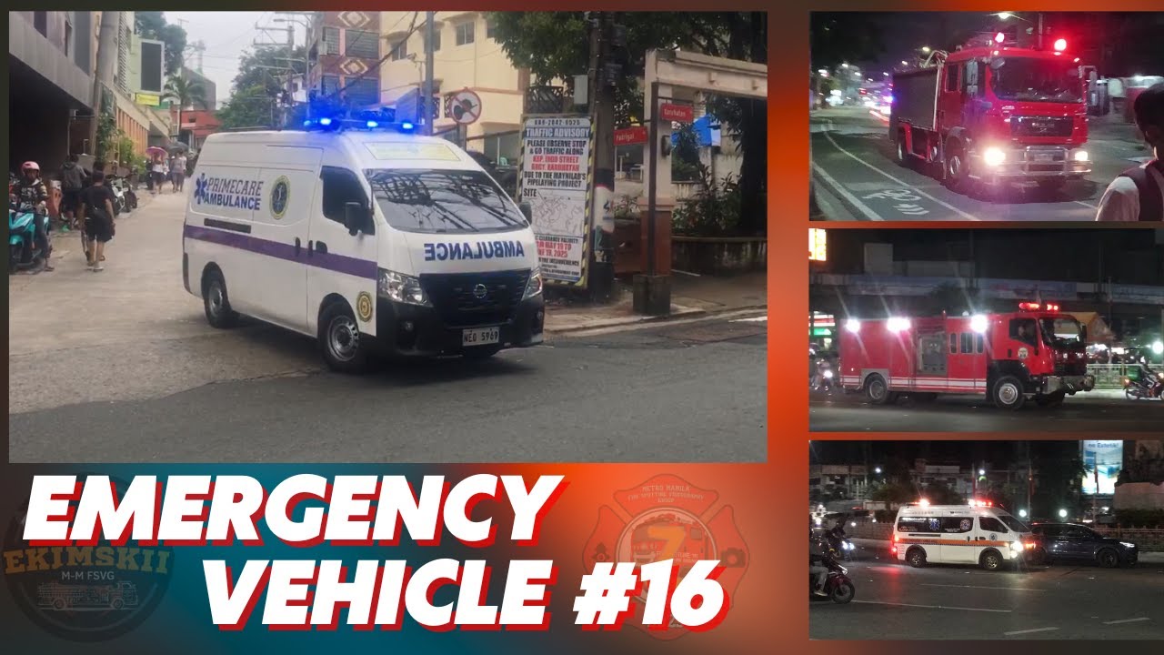 EMERGENCY VEHICLE RESPONDING #16 PHILIPPINES | EMERGENCY VEHICLE SPOTTING