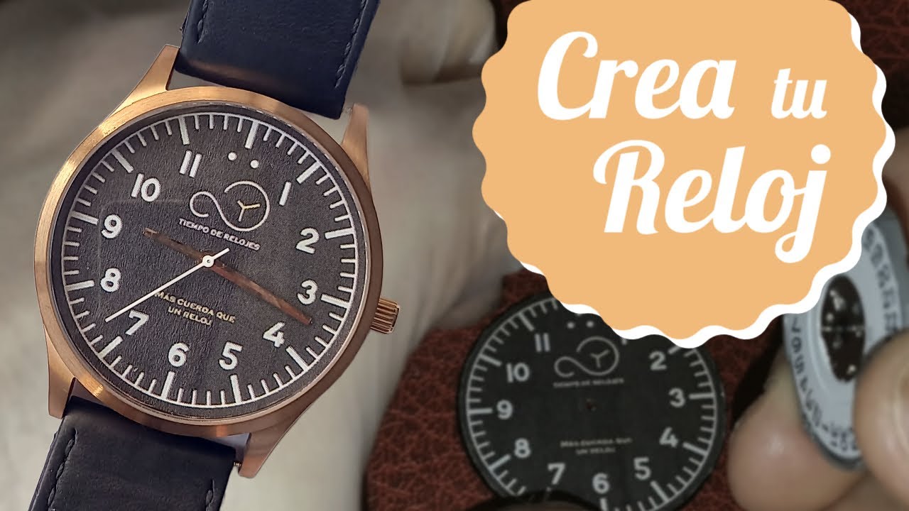 Crea tu RELOJ:  MOD tutorial f&aacute;cil