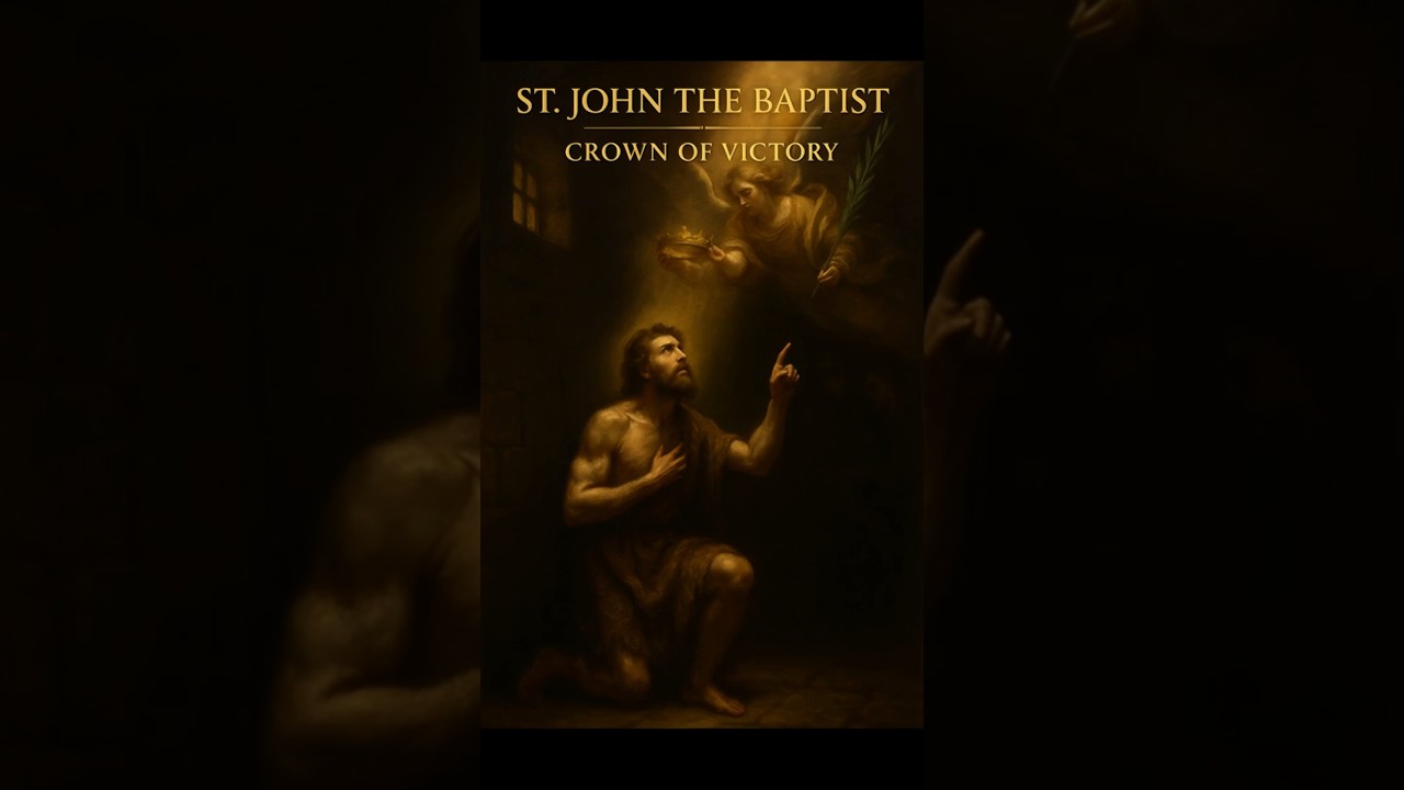 The Martyrdom of St. John the Baptist | Excerpta Catechismi Shorts #Shorts #ViralShorts