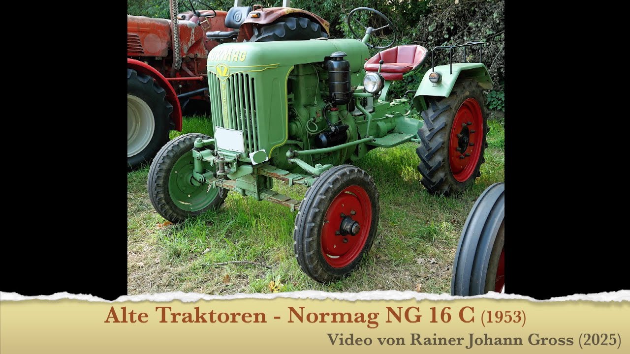 Alte Traktoren - Normag NG 16 C (1953)