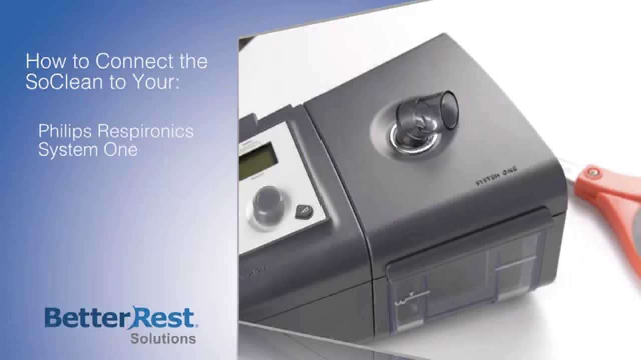 SystemOne CPAP Setup - SoClean 2 CPAP Sanitizer - CPAPXchange