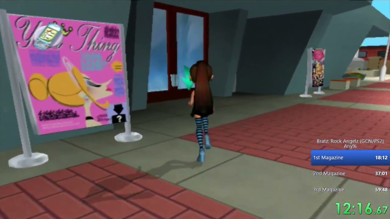 [PS2] Bratz Rock Angelz - Speedrun [59:47]