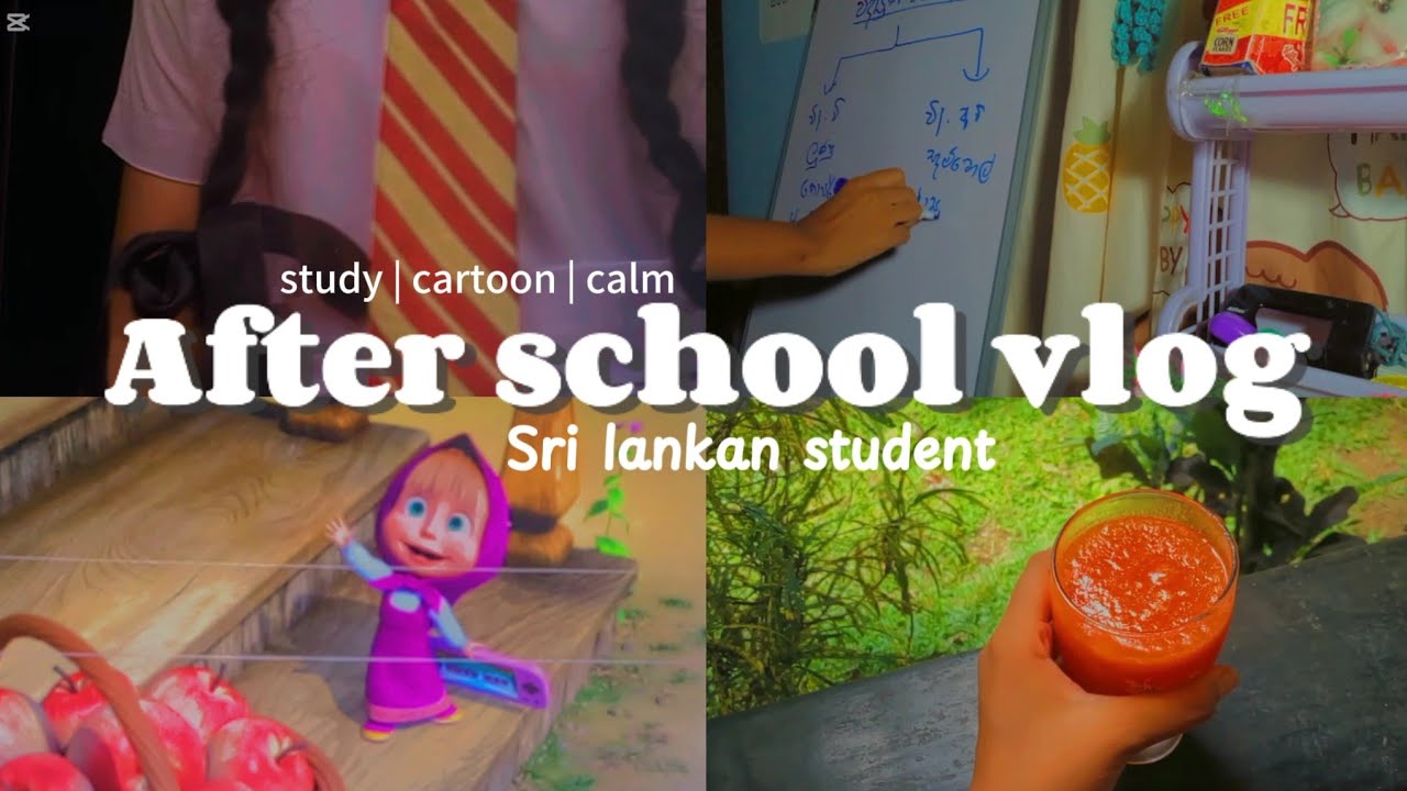 After school vlog | සිංහල | Learn with lohii | ♥️🌷