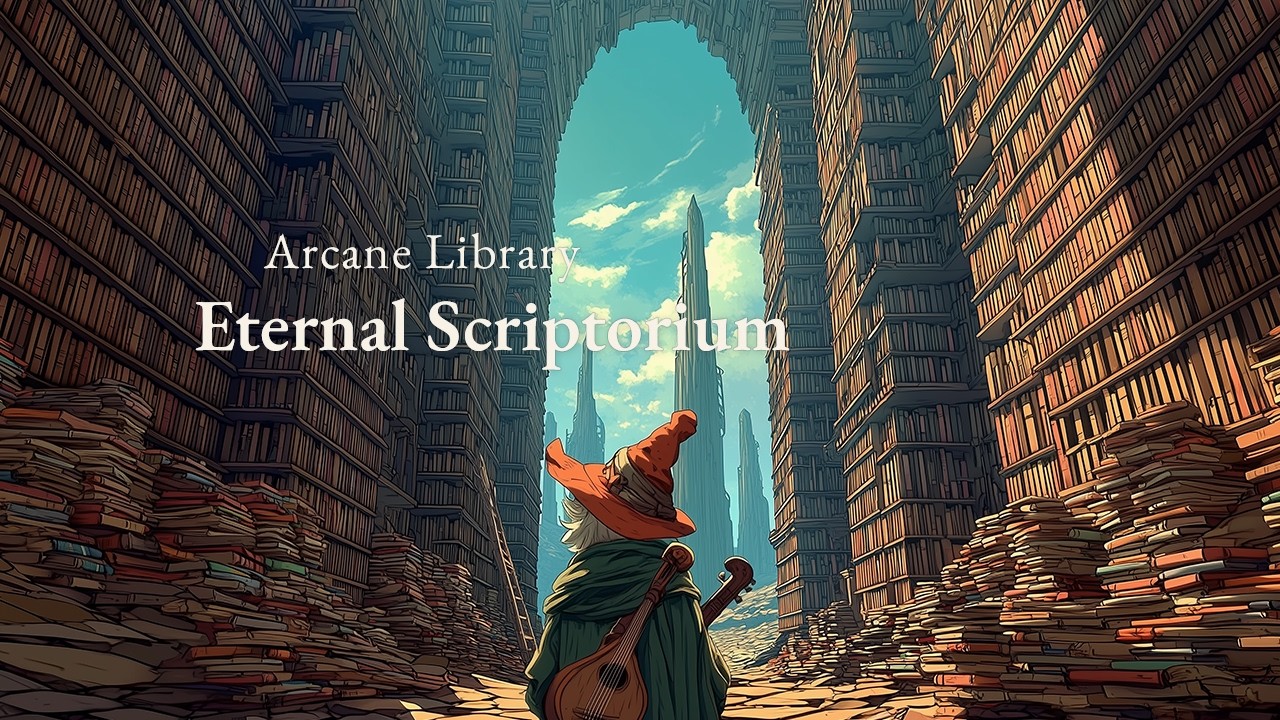 Medieval Music for Focus & Reading | The Arcane Library’s Eternal Scriptorium
