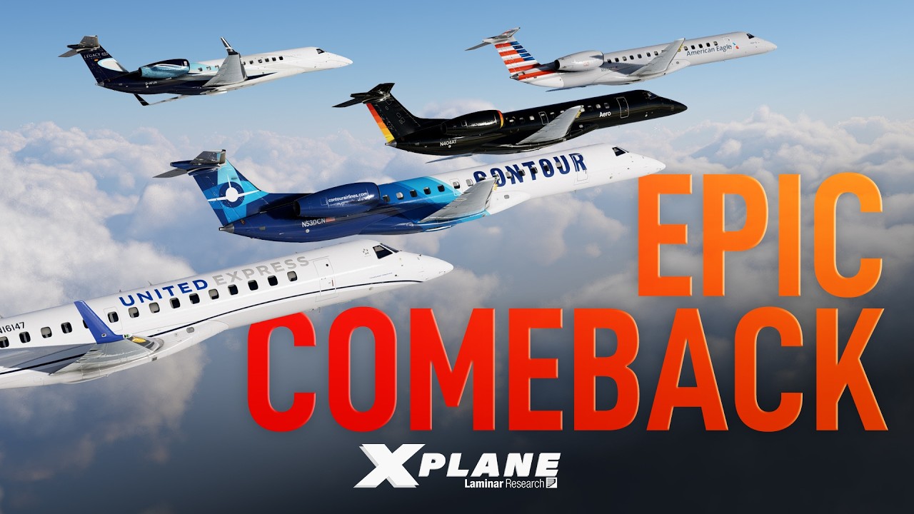 ERJ Family 2.0 by X-Crafts | RELEASED