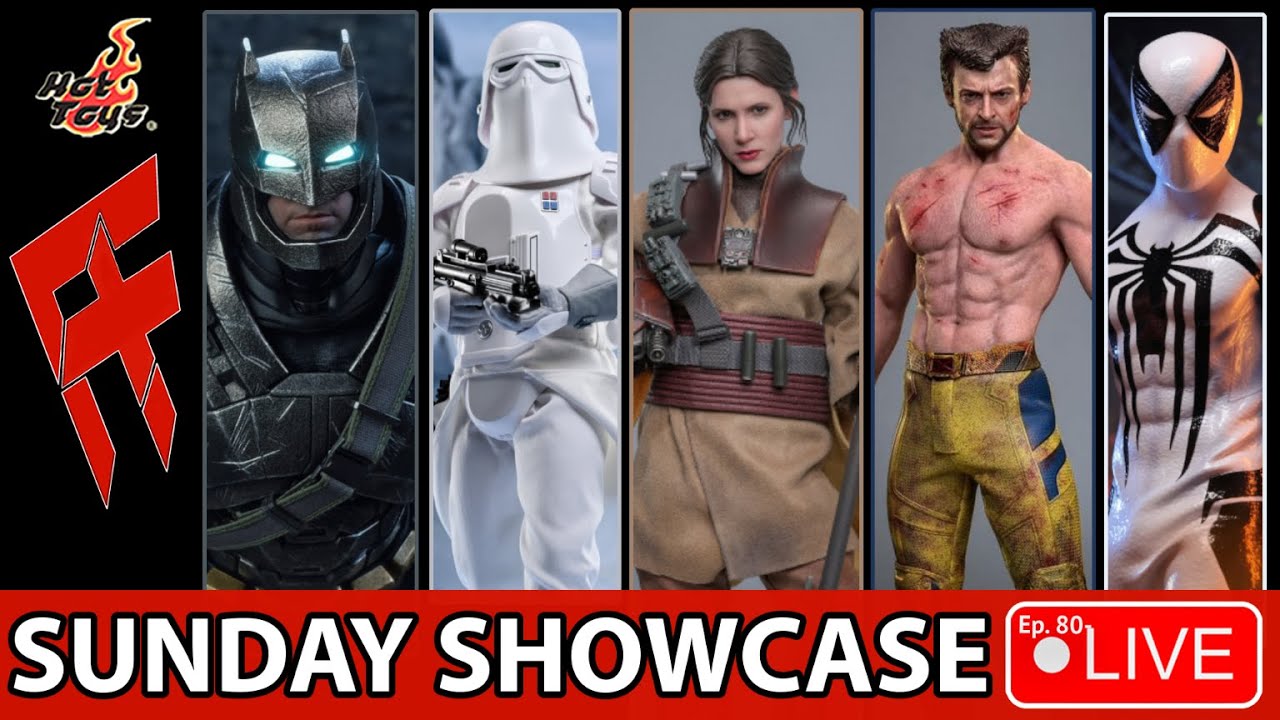 Sunday Showcase: Ep. 80 | STAR WARS OT HYPE! Exclusive Troopers, Shirtless Wolverine, Batman!
