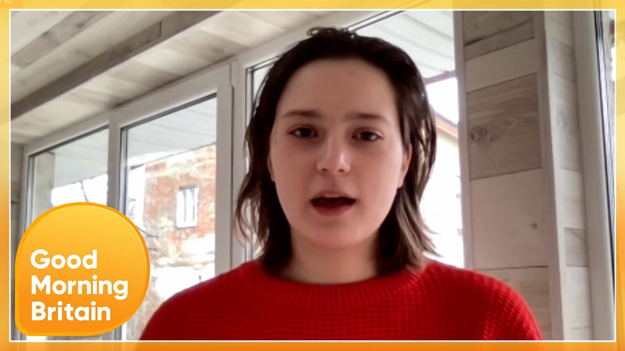 'My Safety Is Secondary' British-Ukrainian Student Shares Brave Decision To Stay In Ukraine | GMB