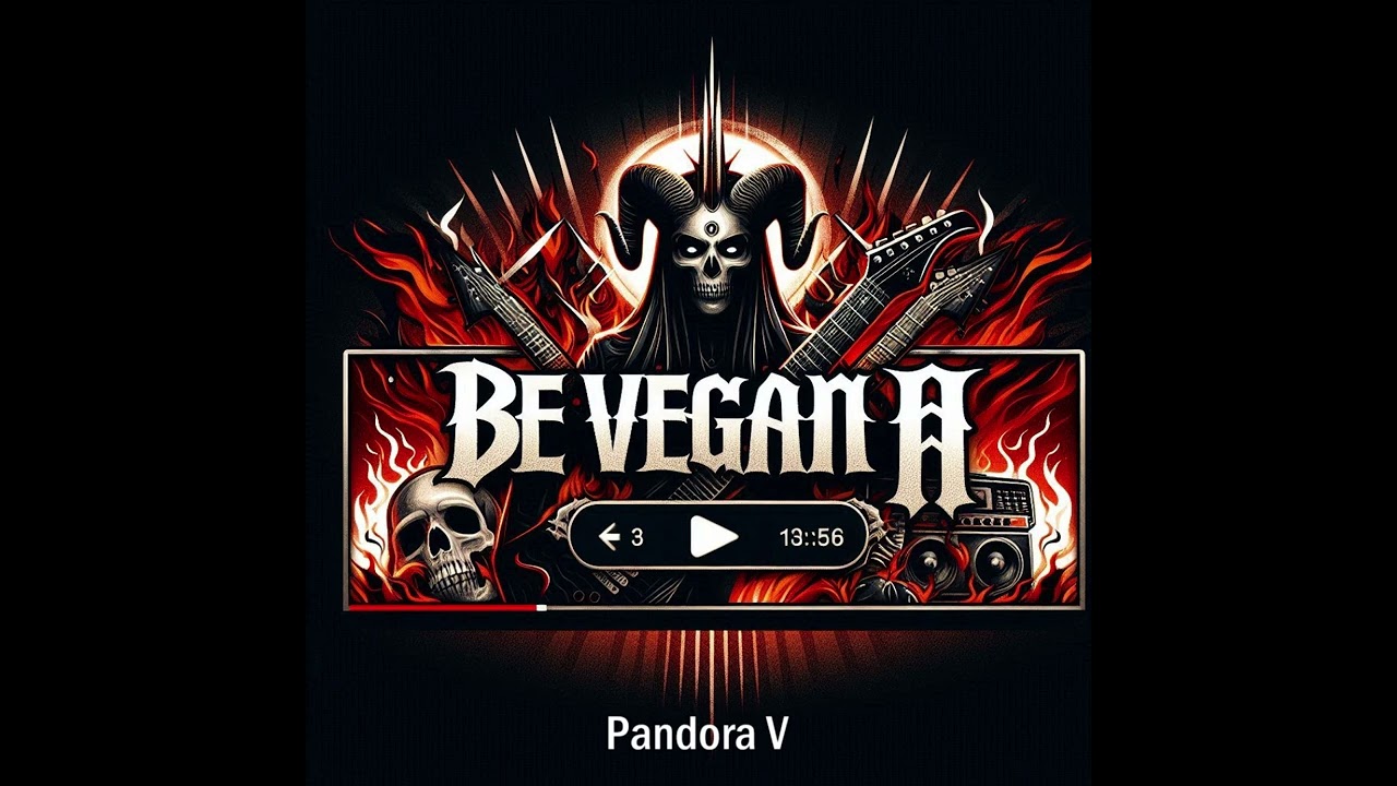 Be Vegan - (Rock & Metal Version) - Crushing Riffs & Vegan Fury! - By Pandora V