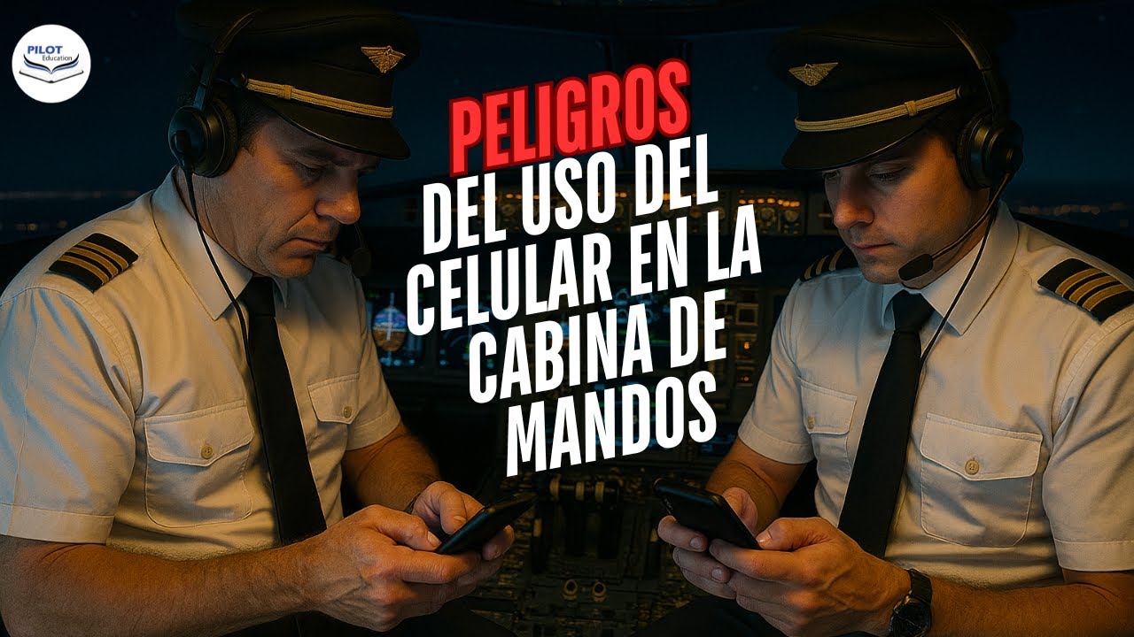 PELIGROS DEL USO DEL CELULAR EN LA CABINA DE MANDOS | PILOT EDUCATION