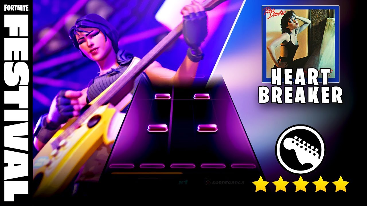 Pat Benatar - HeartBreaker | [Fortnite Festival] (Expert Guitar 100%) 🎸