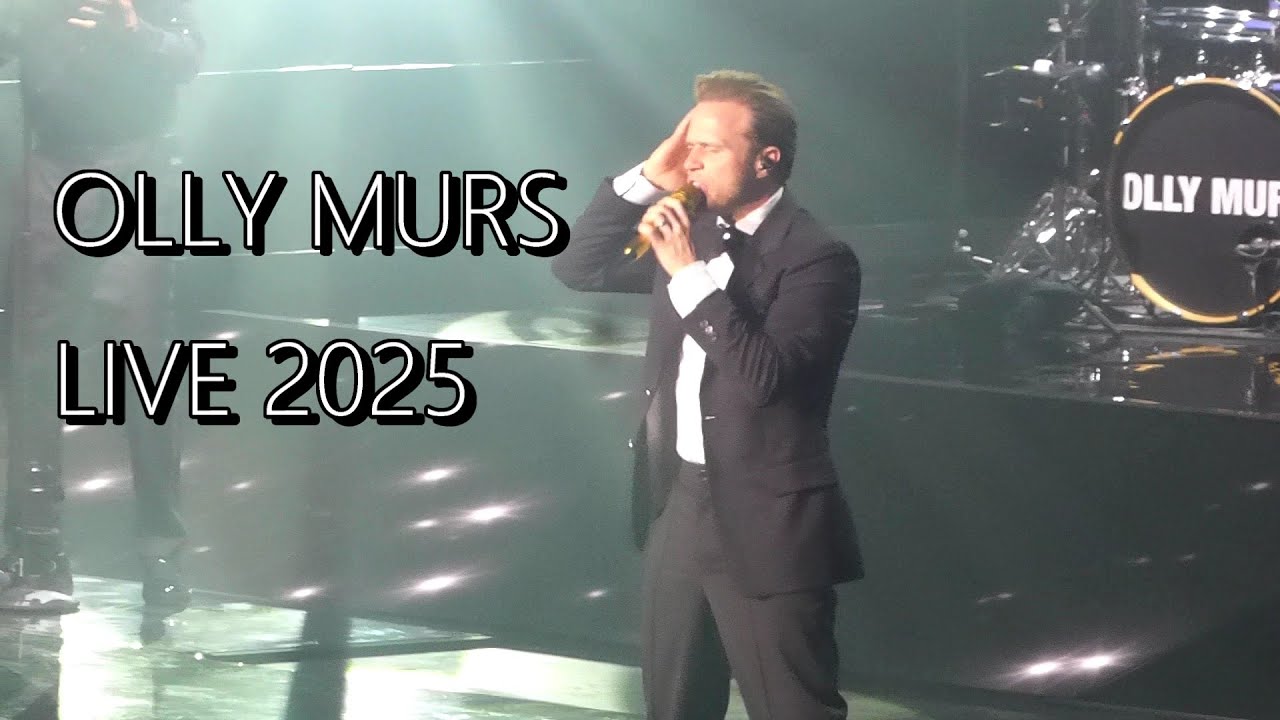 OLLY MURS performs TROUBLE MAKER, RIGHT PLACE RIGHT TIME & PLEASE DON'T LET ME GO Live 2025