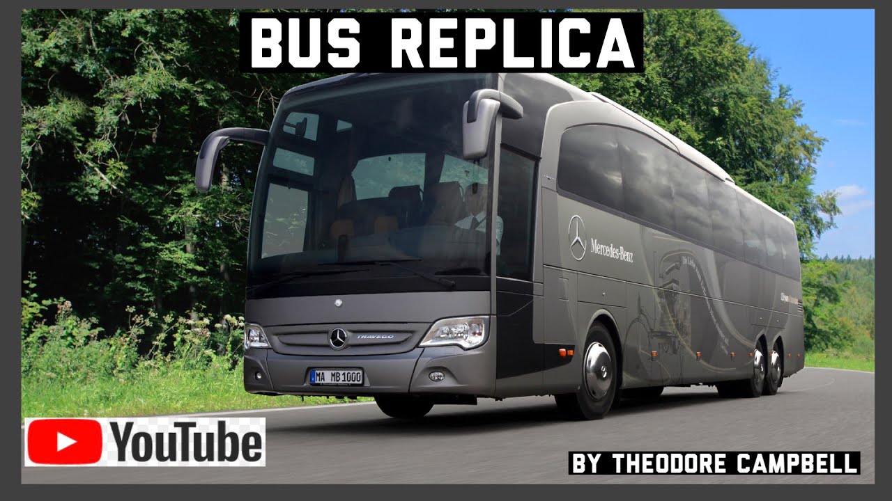 Chinese Toy Bus (Mercedes Benz Travego Look a Like)
