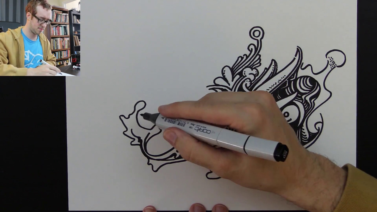 Drawing with Peter Draws: Drawing and Thoughts on Artmaking