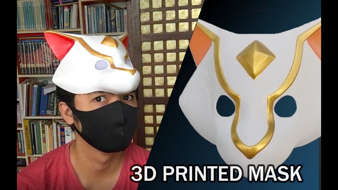 3d Printed Mask - Sky Children of Light Sassy Drifter