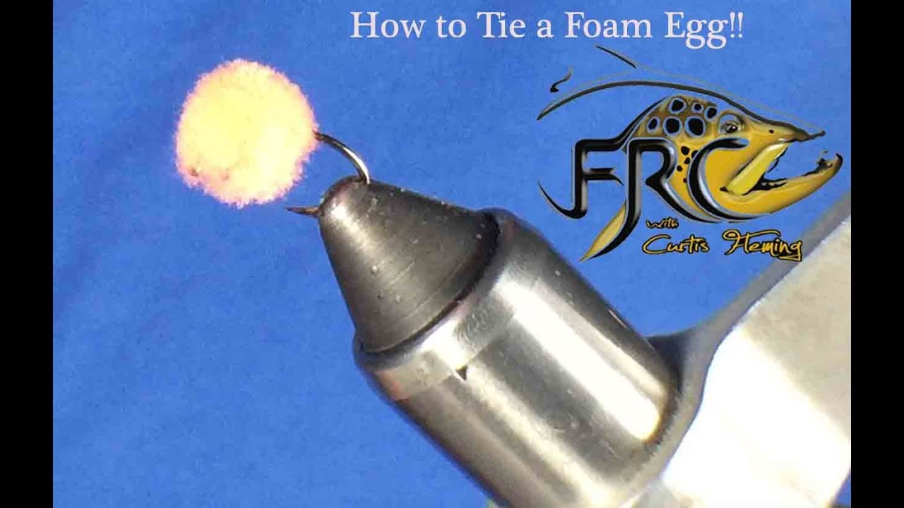 (Fly Tying for Beginners) How To Tie McFly Foam Egg!
