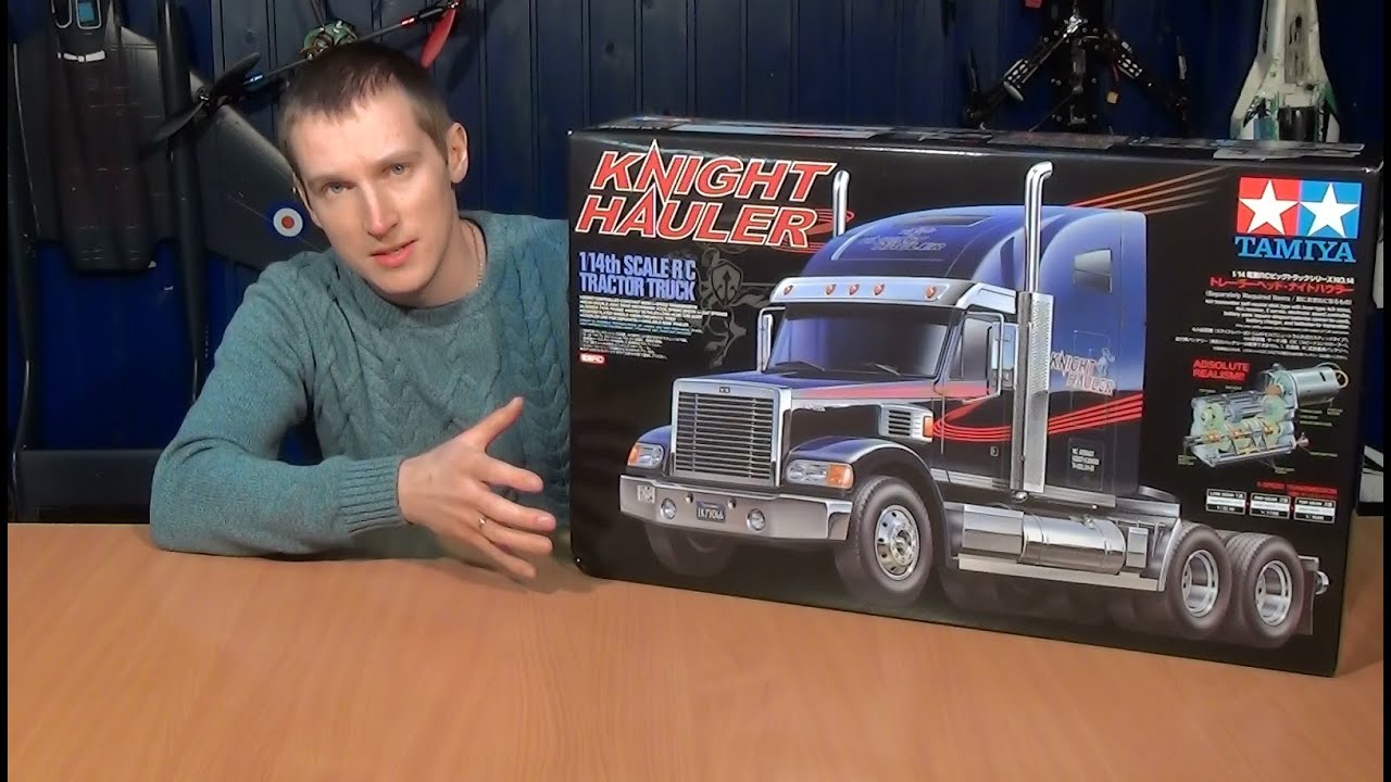 Грузовик на радиоуправлении (RC Truck Tamiya 1/14) ... Часть 1