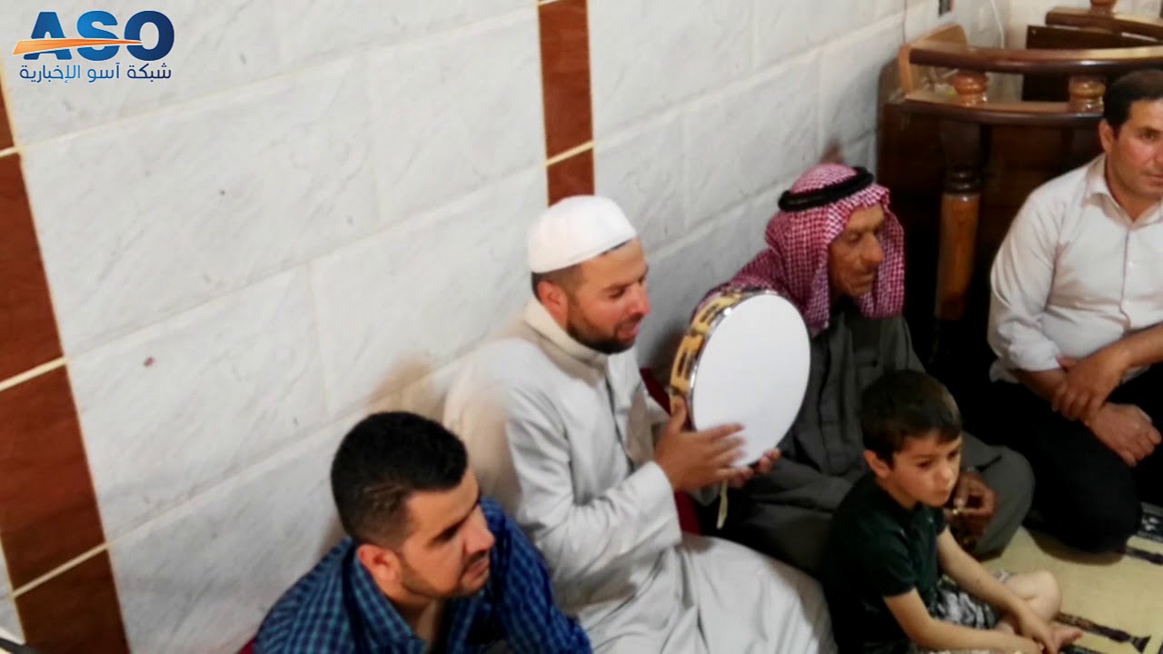 مديح ديني للمنشد محمد السيد بجامع الشيخ نواف الجافي بديريك